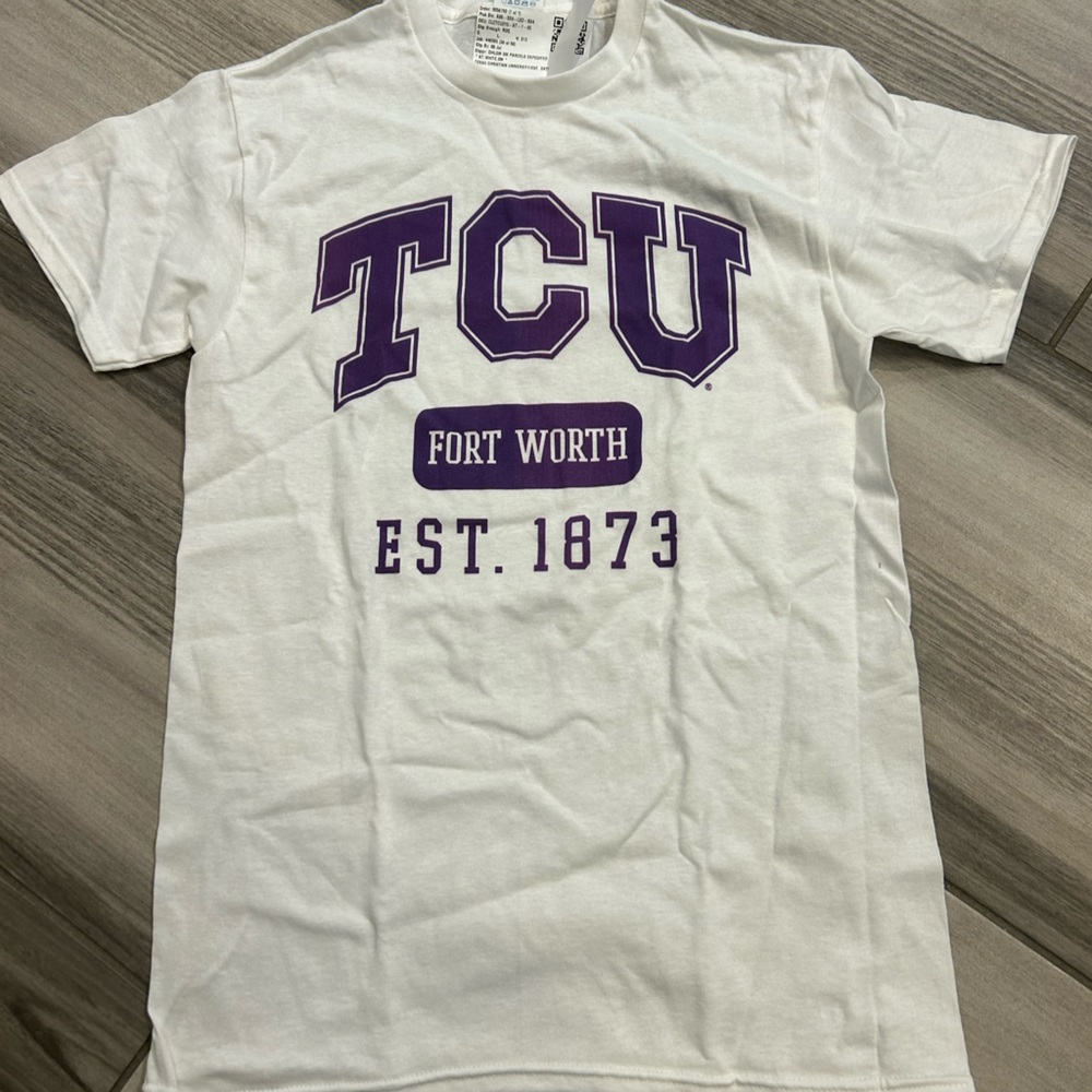 New With Tags Size Small TCU Shirt